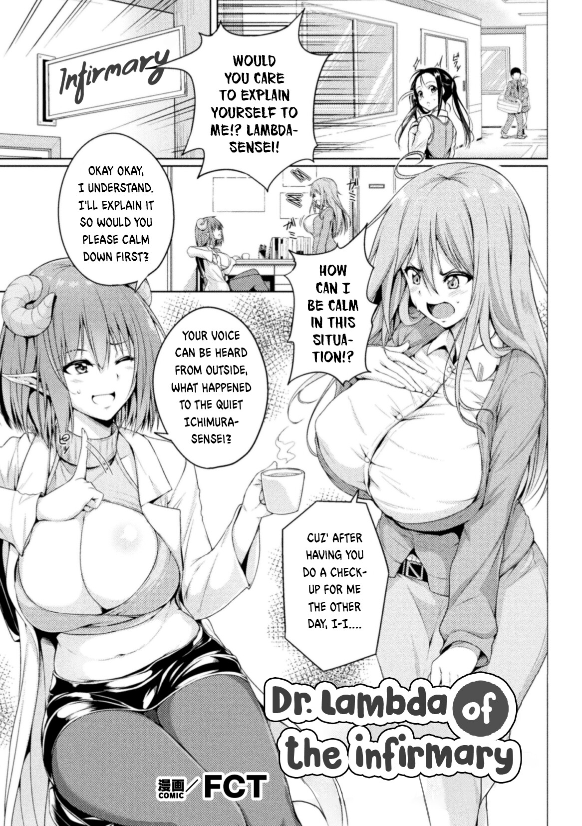 Hentai Manga Comic-Dr. Lambda of the infirmary-Read-1